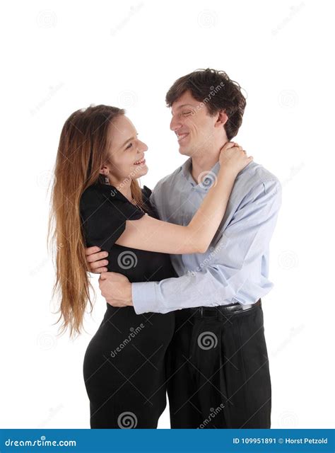 Couple Lovingly Embracing Each Other Stock Image Image Of Embracing