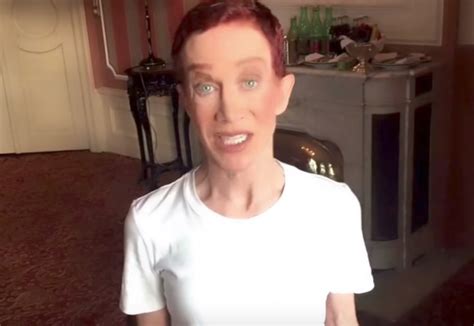 The comedian posed for the gory shot during a photo session with famed photog tyler shields, who's. Kathy Griffin Posed with a Bloody 'Severed' Head of the ...