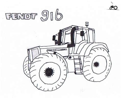 Tekening Kleurplaat Fendt 1050 Foto Tractors Tekening 529265 Images