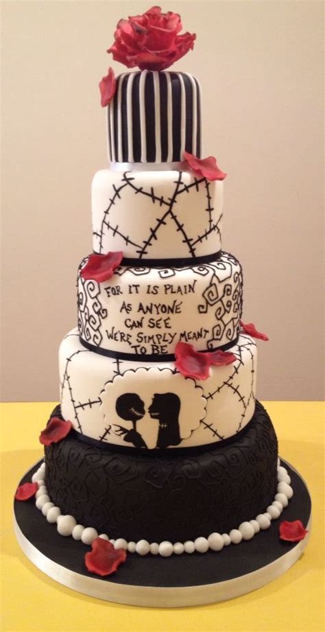 A nightmare before christmas birthday. The Nightmare before Christmas wedding cake by facebook ...