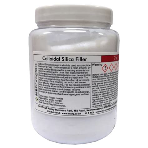 Colloidal Silica Grp Resin Epoxy Filler 25g £537 Picclick Uk