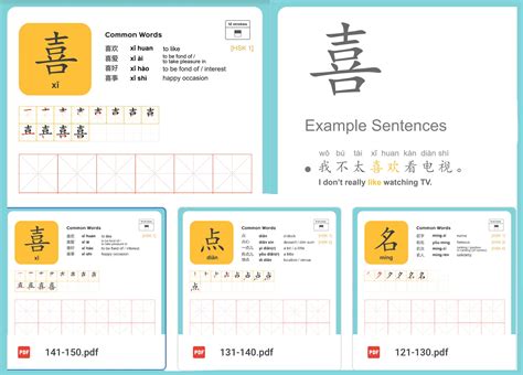 Common Chinese Characters Flashcards Yoyo Chinese