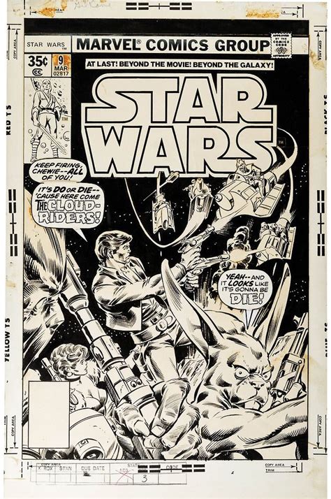 The Cover To Star Wars 1977 9 By Gil Kane And Tony DeZuniga Star