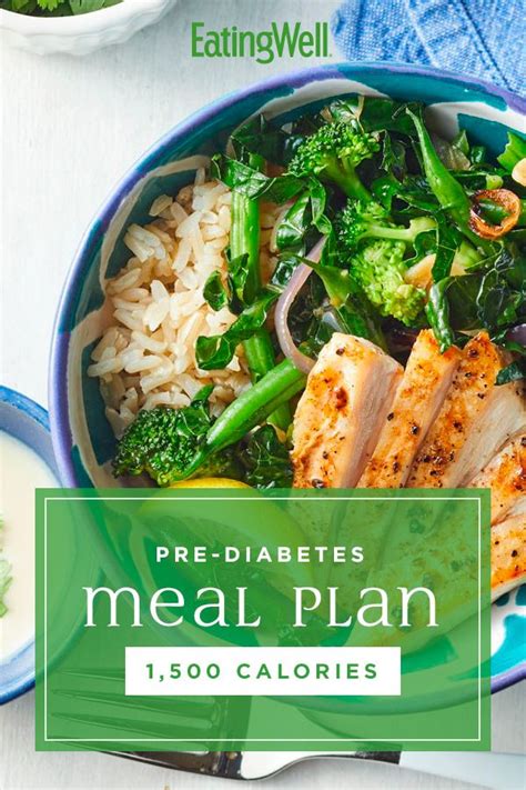 Get your meal plan pdf and full prediabetes food list. Prediabetes Diet Plan: 1,500 Calories | Diabetic meal plan ...