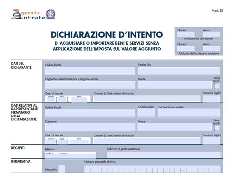 Consulenti Del Lavoro Dichiarazioni Di Intento Nuove Regole