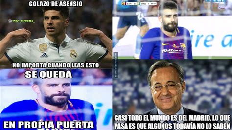 Los Mejores Memes Del Barça Real Madrid Foto 1 De 9