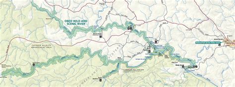 Localwaters Obed River Maps Access Points Boat Ramps
