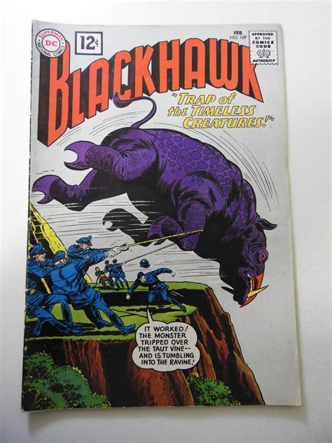 Blackhawk 169 1962 Vgfn Condition Comic Books Silver Age Dc