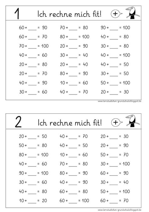 Denk beim rechnen an die zehnerfreunde! Lernstübchen | Bildung 2.Kl. Mathe | Mathe 2. klasse ...