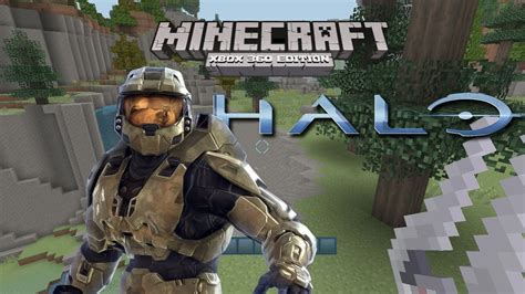 Minecraft Xbox 360 Halo Mash Up Pack Youtube