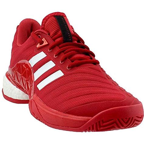 Adidas Barricade 2018 Tennis Shoe In Red For Men Lyst