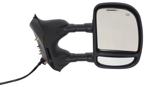 K Source Custom Extendable Towing Mirror Electricheat Black