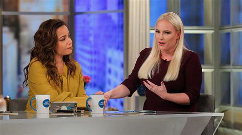 The View Host Meghan Mccain Tears Up On First Day When Talking About
