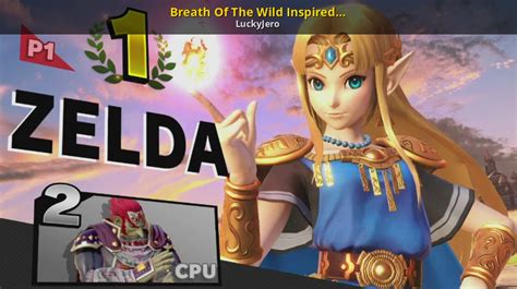 Breath Of The Wild Inspired Zelda Super Smash Bros Ultimate Mods