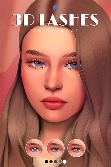 Twistedcat 3d Eyelashes Sims 4 Updates ♦ Sims 4 Finds And Sims 4