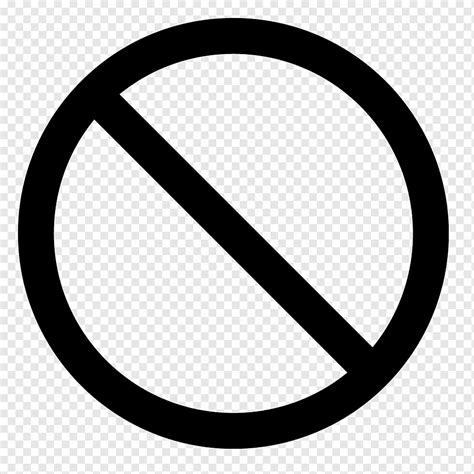 No Symbol Forbidden Sign Angle Triangle Cross Png Pngwing