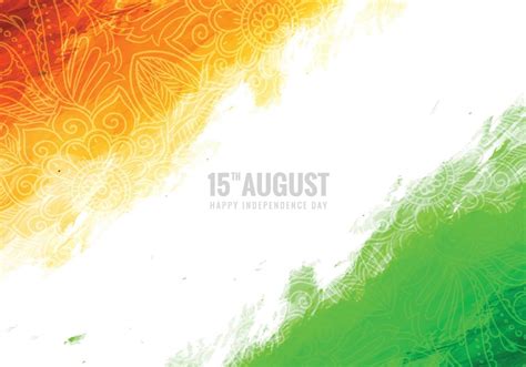 National Flag Colours For Indian Independence Day Celebration