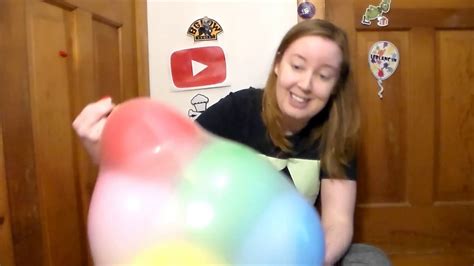Balloon In A Balloon Blow To Popand 8 Balloons In 1 Youtube