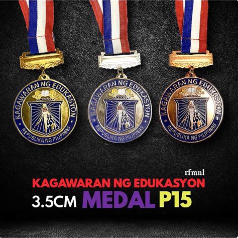 Kagawaran Ng Edukasyon Medal 35cm Lazada Ph