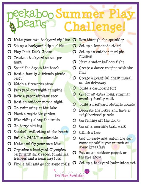 Peekaboo Beans Blog Youre Invited Summer Play Challenge