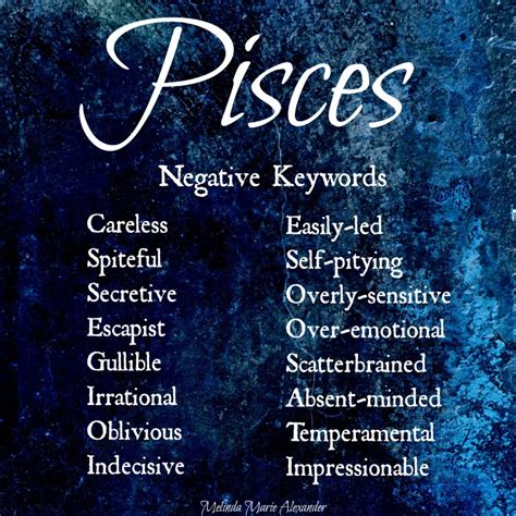 Pisces Character Traits And Personality Pelajaran