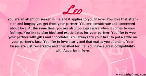 What Does Your Zodiac Sign Say About Your Love Life Leo