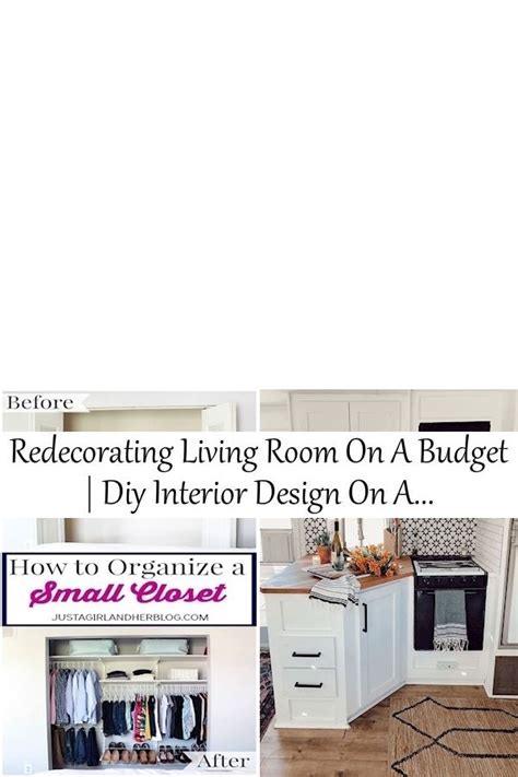 Redecorating Living Room On A Budget Diy Interior Design On A Budget