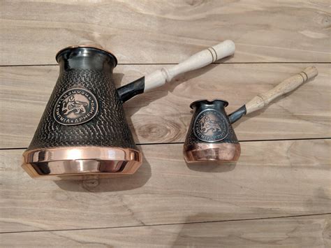 Armenian Jazzve Armenian Coffee Pot Copper Jezve Cezve Ibrik Coat