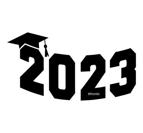 Class Of 2023 Graduation Cap Svg Cut File So Fontsy Gambaran