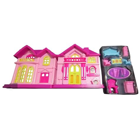 Plastic Barbie Doll House Set At Rs 400set Doll Houses In New Delhi Id 2851230987088