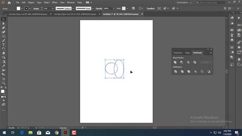 Adobe Illustrator Pathfinder Using Tutorial Basic Illustrator Tutorial