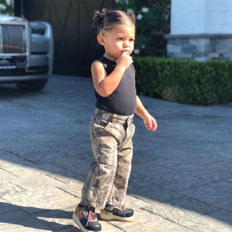 Of course, she was going to collaborate with her own daughter! Travis Scott's New Photos of Stormi Webster Hit All the Right Notes - E! Online - AP