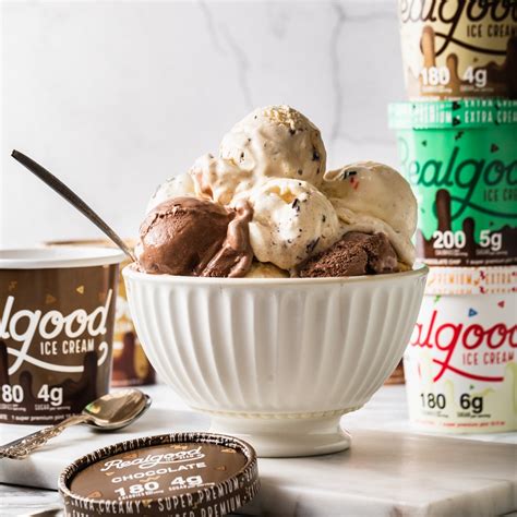 Real Good Foods Debuts Its First Better For You Ice Cream In Seven