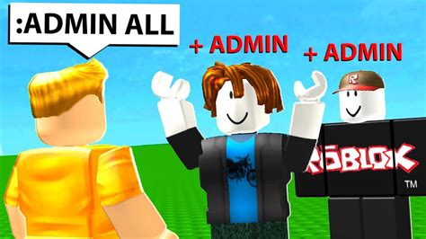 How To Get Free Roblox Admin Youtube