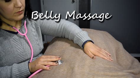 Asmr Belly Massage Soft Speaking Youtube