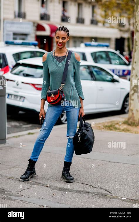 Street Style Model Janaye Furman After Valentino Spring Summer 2019