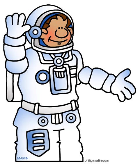 Animated Astronaut Clip Art