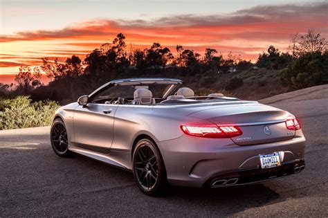 2018 Mercedes Amg S63 Convertible Review Trims Specs Price New