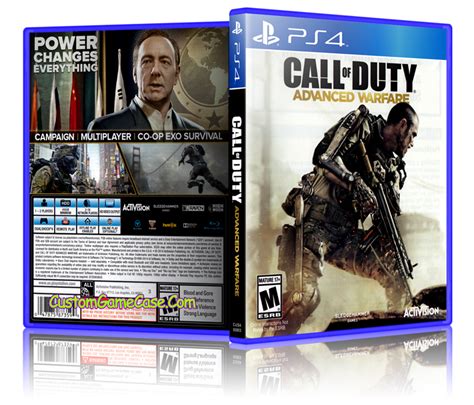 Call Of Duty Advanced Warfare Sony Playstation 4 Ps4 Empty Custom