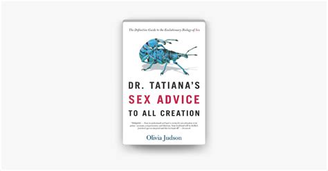 ‎dr tatiana s sex advice to all creation by olivia judson ebook apple books