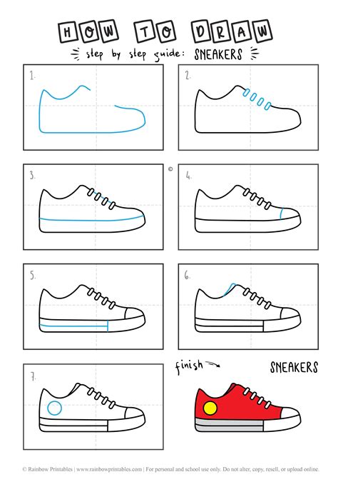 How To Draw An Easy Shoe Easy Drawing Tutorial For Kids