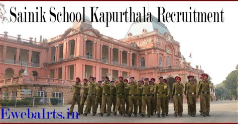 Sainik School Kapurthala Recruitment 2017 For Ldcdriver
