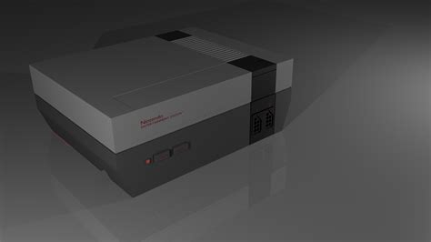 3d Model No7 Nes Console By Cakesmodels On Deviantart