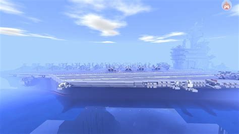 Minecraft Aircraft Carrier Youtube