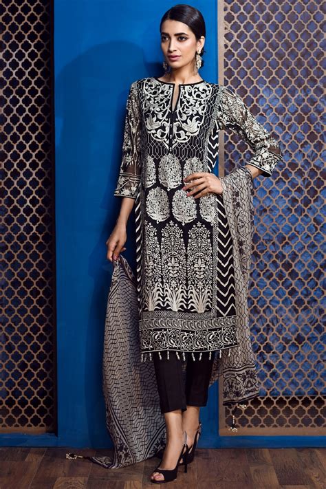 Khaadi Lawn Chiffon Eid Dresses Designs Collection 2017 2018