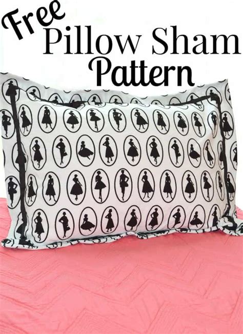 Free Pillow Sham Pattern Organized 31