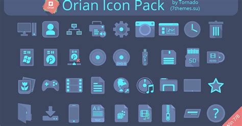 Orian Icon Pack 7tsp Installer