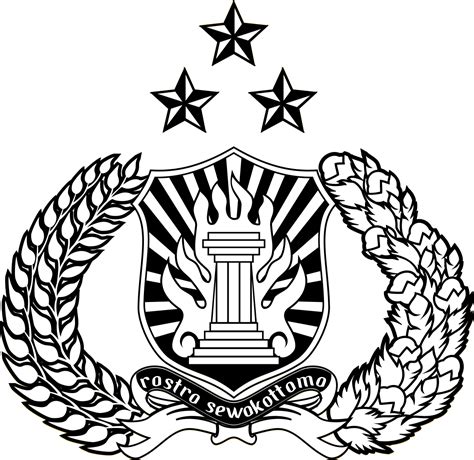 Lambang Polri Polisi Republik Indonesia 237 Design