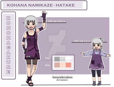 Naruto Oc Re Kohana Sheet By Lorenorkerstinxx On Deviantart