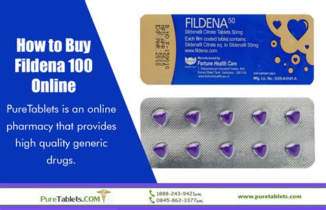 How to Buy Fildena 100 Online | puretablets.com - Manufacturers | Manufacturers